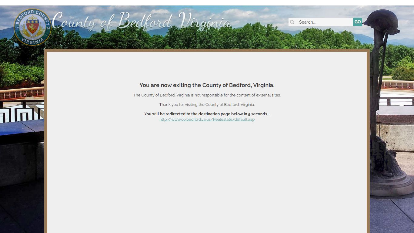 Real Estate Lookup | County of Bedford, Virginia
